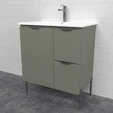 Nevada 750mm Freestanding Vanity with Ceramic Countertop